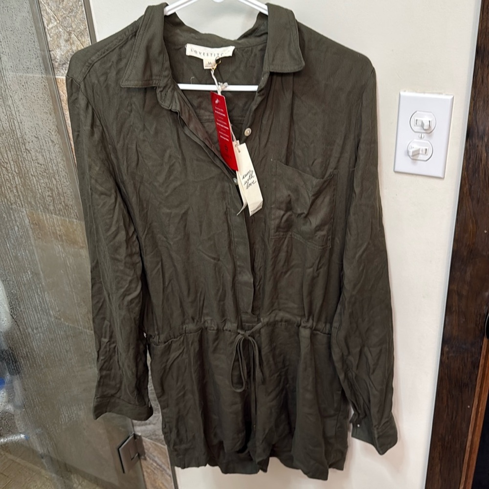 Love Stitch Romper Size Medium